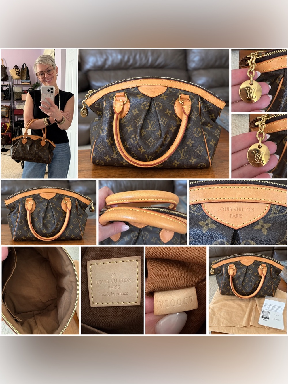 Louis Vuitton Tivoli PM Monogram Vintage Handbag